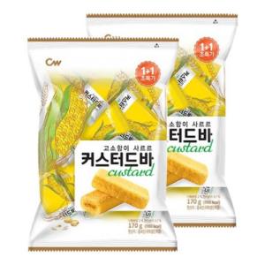 [청우] 고소함이사르르커스터드바2번들_340G(40입)